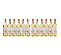 Bon Voyage - Alcohol Free White Wine Chardonnay, Case of 6 (6 x 0.75 L) (Pack of 2)