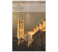 Bon Voyage Belgium: A stylish 6x9 squared notebook inspired by the beauty and culture of Belgium - perfect for notes, sketches, or travel memories.