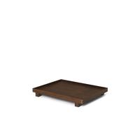 Bon Wooden Tray Large Smoked Oak