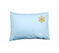 Bona Basics, Decorative Cushion Cover, Decorative Cushion Cover, Home Decoration, for Sofa, Cafe, Size: 50 x 35 cm, Colour: Light Blue