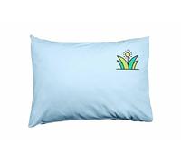 Bona Basics, Decorative Cushion Cover, Decorative Cushion Cover, Home Decoration, for Sofa, Cafe, Size: 50 x 35 cm, Colour: Light Blue