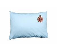 Bona Basics, Decorative Cushion Cover, Decorative Cushion Cover, Home Decoration, for Sofa, Cafe, Size: 50 x 35 cm, Colour: Light Blue