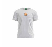 Bona Basics, Digital Print, Basic T-Shirt for Men, 70% Cotton, 30% Polyester, Grey, Casual, Men's Tops, Size: M, Grey, M