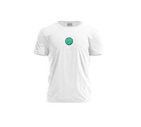 Bona Basics, Digital Print, Men's Basic T-Shirt, 100% Cotton, White, Casual, Men's Tops, Size: L, White, L