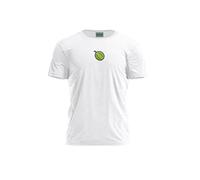 Bona Basics, Digital Print, Men's Basic T-Shirt, 100% Cotton, White, Casual, Men's Tops, Size: L, White, L