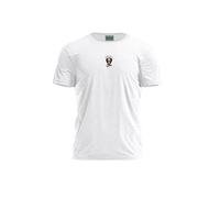 Bona Basics, Digital Print, Men's Basic T-Shirt, 100% Cotton, White, Casual, Men's Tops, Size: M, White, M