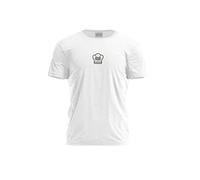 Bona Basics, Digital Print, Men's Basic T-Shirt, 100% Cotton, White, Casual, Men's Tops, Size: M, White, M