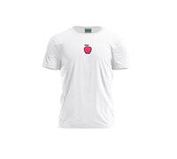 Bona Basics, Digital Print, Men's Basic T-Shirt, 100% Cotton, White, Casual, Men's Tops, Size: M, White, M