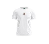 Bona Basics, Digital Print, Men's Basic T-Shirt, 100% Cotton, White, Casual, Men's Tops, Size: S, White, S