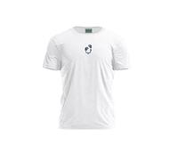 Bona Basics, Digital Print, Men's Basic T-Shirt, 100% Cotton, White, Casual, Men's Tops, Size: XL, White, XL