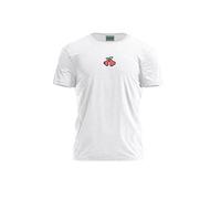 Bona Basics, Digitally Printed, Men's Basic T-Shirt,%100 Cotton, White, Casual, Men's Tops, Size: XL