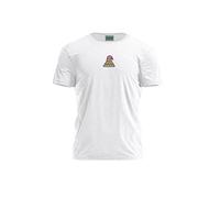 Bona Basics, Digitally Printed, Men's Basic T-Shirt,%100 Cotton, White, Casual, Men's Tops, Size: XL