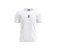Bona Basics, Digitally Printed, Men's Basic T-Shirt,%100 Cotton, White, Casual, Men's Tops, Size: XL