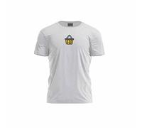 Bona Basics, Digitally Printed, Men's Basic T-Shirt,%70 Cotton%30 Polyester, Grey, Casual, Men's Tops, Size: L