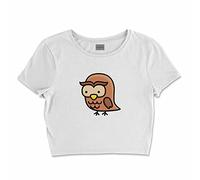 Bona Basics, Digitally Printed Women's Basic T-Shirt, 100% Cotton, White, Casual, Women's Tops, Size: M, White, M Short