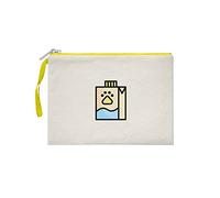 Bona Basics Women's Bdcbyi-100200-s Clutches, Beige, 21x15 Cm