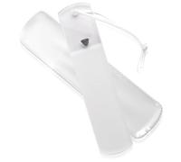 Bona Fide Beauty Czech Glass Foot File with Protective Sleeve (Clear rasp)