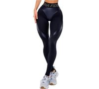 Bona Fide Butt Lifting Leggings for Women - Scrunch Butt Leggings High Waisted Tummy Control - Gym Workout Yoga Pants, Extra Sex-push Up Black Skin, M