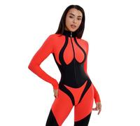 Bona Fide One Piece Workout Jumpsuits for Women - Athletic Romper Jumpsuit with Tummy Control and Butt Lifting for Yoga, Gym
