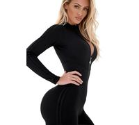 Bona Fide One Piece Workout Jumpsuits for Women - Athletic Romper Jumpsuit with Tummy Control and Butt Lifting for Yoga, Gym