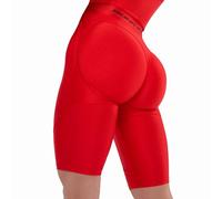 Bona Fide Premium Quality High Waist Biker Shorts for Women with Push Up - Womens Butt Lifting Shorts for Gym, Workout
