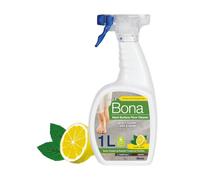 Bona Hard-Surface Floor Cleaner Liquid Spray, Lemon Mint, 1 Litre