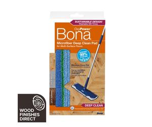 Bona Microfiber Deep Clean Pad - Use With Bona Mop/Cleaners - Washable/Reusable