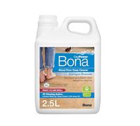 Bona OxyPower Wood Floor Cleaner Liquid, Wooden Floor Cleaner, for Varnished or Hard Waxed Wood Floors, 2.5 Litre Refill
