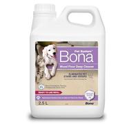Bona Pet Wood Floor Deep Cleaner, Pet Stain and Odour Remover, Pet Friendly Wood Floor Cleaner Liquid, Spot Cleaning, 2.5 Litre Refill