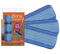 Bona Spray Mop Microfibre Cleaning Pad - Pack of 3