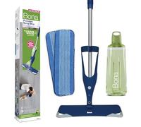 Bona Spray Mop Premium for Hard-Surface Floors - Incl. 1x Prefilled Refillable 850ml Cartridge & 2x Reuseable Microfibre Mop Pads