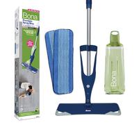 Bona Spray Mop Premium Kit for Hard Surface Floors, Stone, Tile, Laminate, LVT, Incl. 1x Hard-Surface Floor Cleaner Liquid 850ml Cartridge and 2x