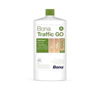 Bona Traffic GO Ultra Matt 1 Litre - 2K waterborne Wood Floors Lacquer with a Built-in Hardener