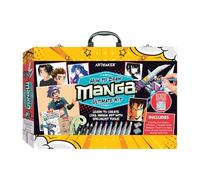 BONAFIDE Art Maker How to Draw Manga Ultimate Kit - Complete Manga Drawing Set for Kids & Adults - Learn to Create Anime Characters with Markers Pencils & Sketchbooks