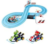 BONAFIDE First Mario Kart Race Track Set for Kids, Cars Race Track Toys for Toddlers with 2.4m Electric Race Car Track with Mario & Yoshi, Toy Cars with Remote Controller - Suitable for kids Age 3+