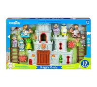 BONAFIDE Knight’s Castle Toy For Kids - 17 Piece Castle Play Set With Lights And Sounds - Includes Figures Ladders Dragon And Accessories - Fun Medieval Roleplay Toy For Boys And Girls Age 3+
