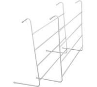 BONAFIDE Pack Of 2x4 Bar Radiator Airer, Metal Clothes Airer, Clothes Dryer Towel Hanging Rack, Laundry Airer With Anti-scratching End Caps, Drying Airer (36xw51xd17)