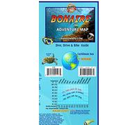 Bonaire Adventure Map Dive Drive & Bike Guide Franko Maps Waterproof Map