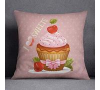 Bonamaison Decorative Cushion Cover, Cotton Polyester, Multicolor, 45X45