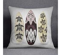 Bonamaison Decorative Cushion Cover, Cotton Polyester, Multicolor, 45x45