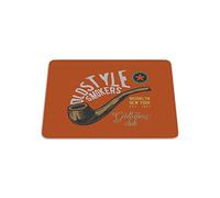 Bonamaison, Digital Print Rectangle Mouse Mat Non-slip Base for Office and Home, Size: 22x18cm