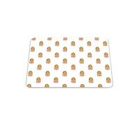 Bonamaison, Digital Print Rectangle Mouse Mat Non-slip Base for Office and Home, Size: 22x18cm