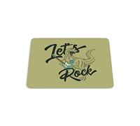 Bonamaison, Digital Print Rectangle Mouse Mat Non-slip Base for Office and Home, Size: 22x18cm