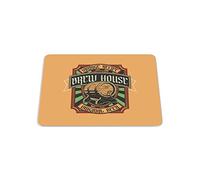 Bonamaison, Digital Print Rectangle Mouse Mat Non-slip Base for Office and Home, Size: 22x18cm