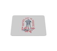 Bonamaison, Digital Print Rectangle Mouse Mat Non-slip Base for Office and Home, Size: 22x18cm