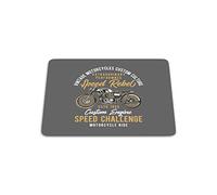 Bonamaison, Digital Print Rectangle Mouse Mat Non-slip Base for Office and Home, Size: 22x18cm