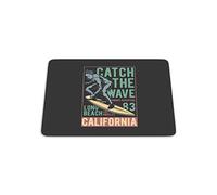 Bonamaison, Digital Print Rectangle Mouse Mat Non-slip Base for Office and Home, Size: 22x18cm