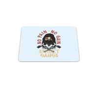Bonamaison, Digital Print Rectangle Mouse Mat Non-slip Base for Office and Home, Size: 22x18cm