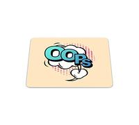 Bonamaison, Digital Print Rectangle Mouse Mat Non-slip Base for Office and Home, Size: 22x18cm