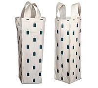Bonamaison Digitally Printed 50% Cotton - 50% Polyester Wine Bag, Bottle Bag, Wine Bottle Covers, Wine Holder Bag, Size: 31 x 9 Cm